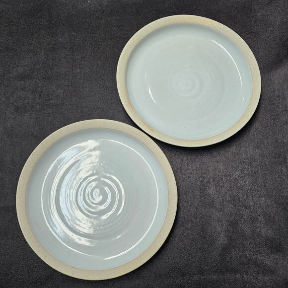 Certified International Ceramic Artisan 9” Salad Plates Stoneware Set of 2 - Picture 10 of 10